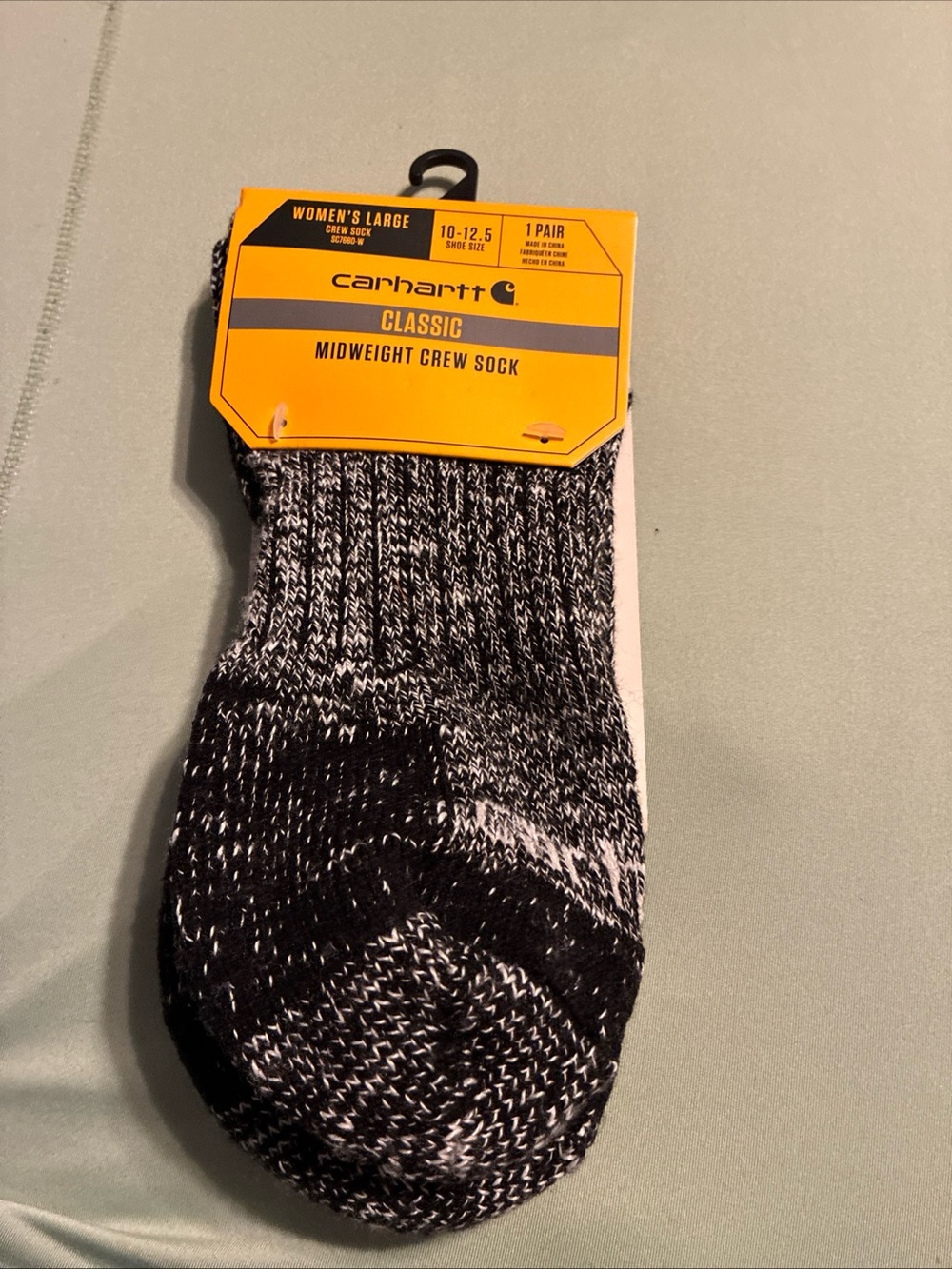 Carhartt ladies crew socks midweight sz 10-12.5